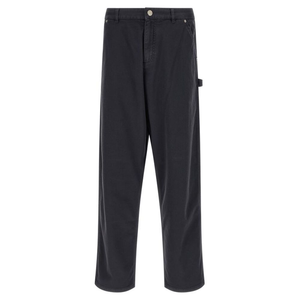 Moncler Blue Cotton Cargo Men's Pants